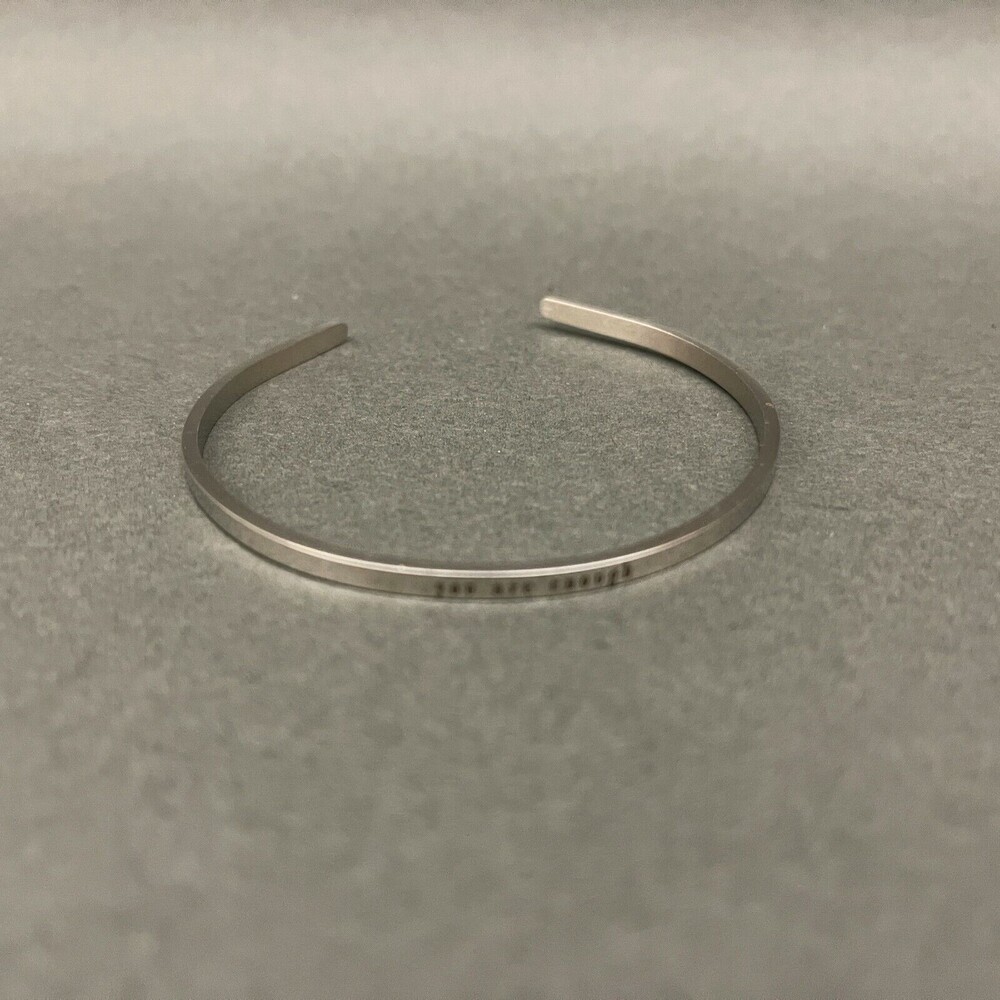 "You Are Enough" Silver-tone Women's‎ Fashion Bracelet NWOT